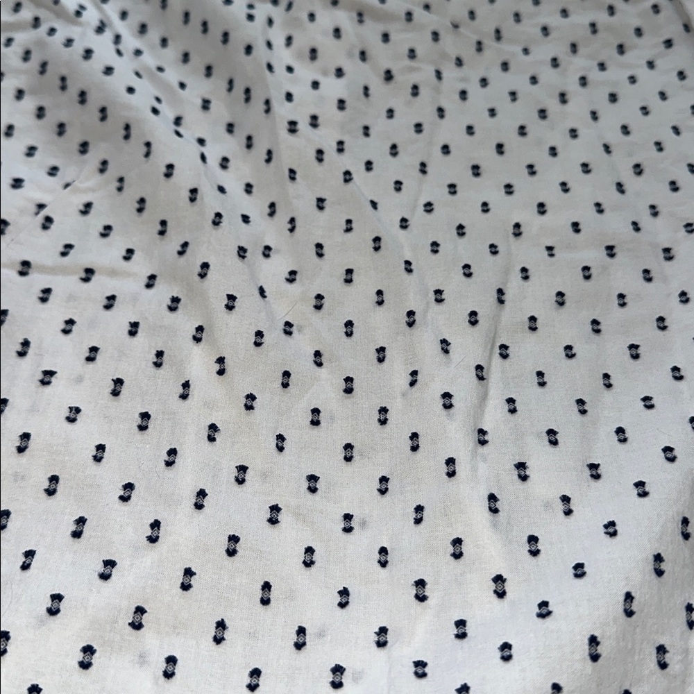 LOFT - White Ruffle Blouse - Picture 5 of 5